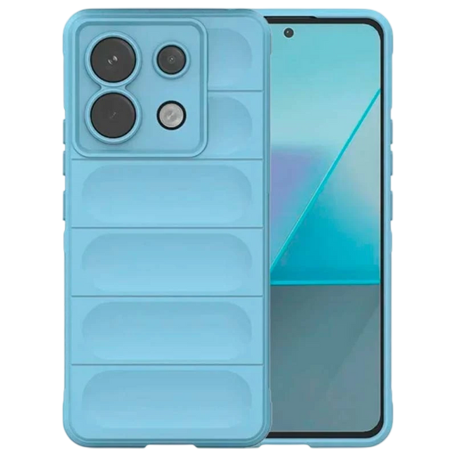 Funda de silicona Wave Xiaomi Redmi Note 13 Pro 5G / Poco X6 5G Azul Claro Hover Image