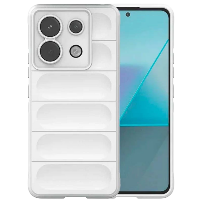 Funda de silicona Wave Xiaomi Redmi Note 13 Pro 5G / Poco X6 5G Blanco Hover Image
