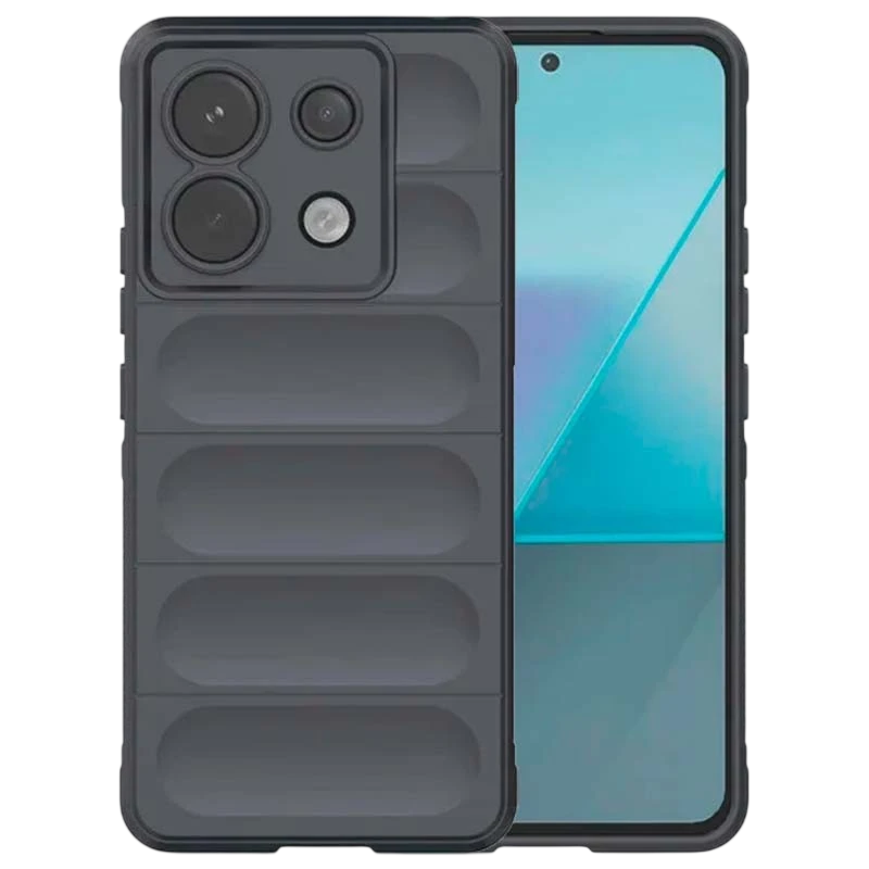 Funda de silicona Wave Xiaomi Redmi Note 13 Pro 5G / Poco X6 5G Gris Oscuro