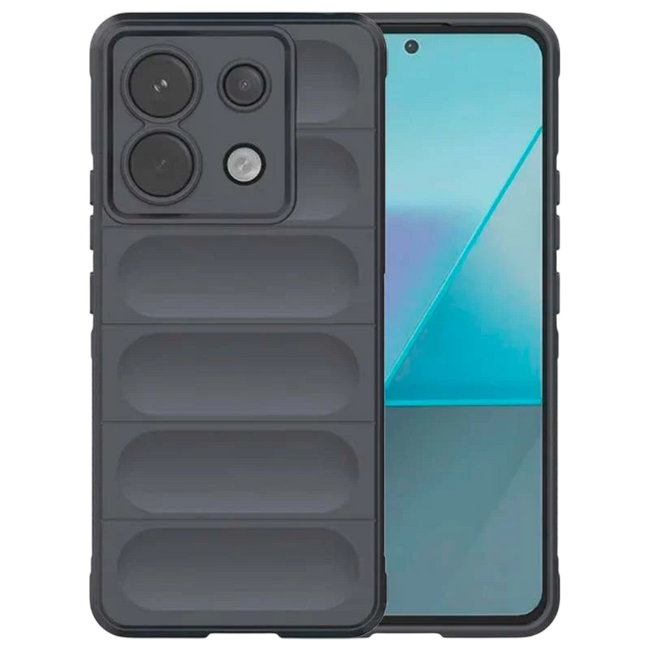 Funda de silicona Wave Xiaomi Redmi Note 13 Pro 5G / Poco X6 5G Gris Oscuro Hover Image