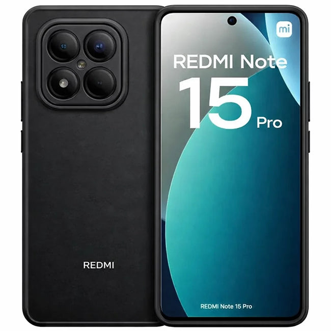 Funda Xiaomi Redmi Note 15 Pro 4G Square Liquid Premium Negro Hover Image