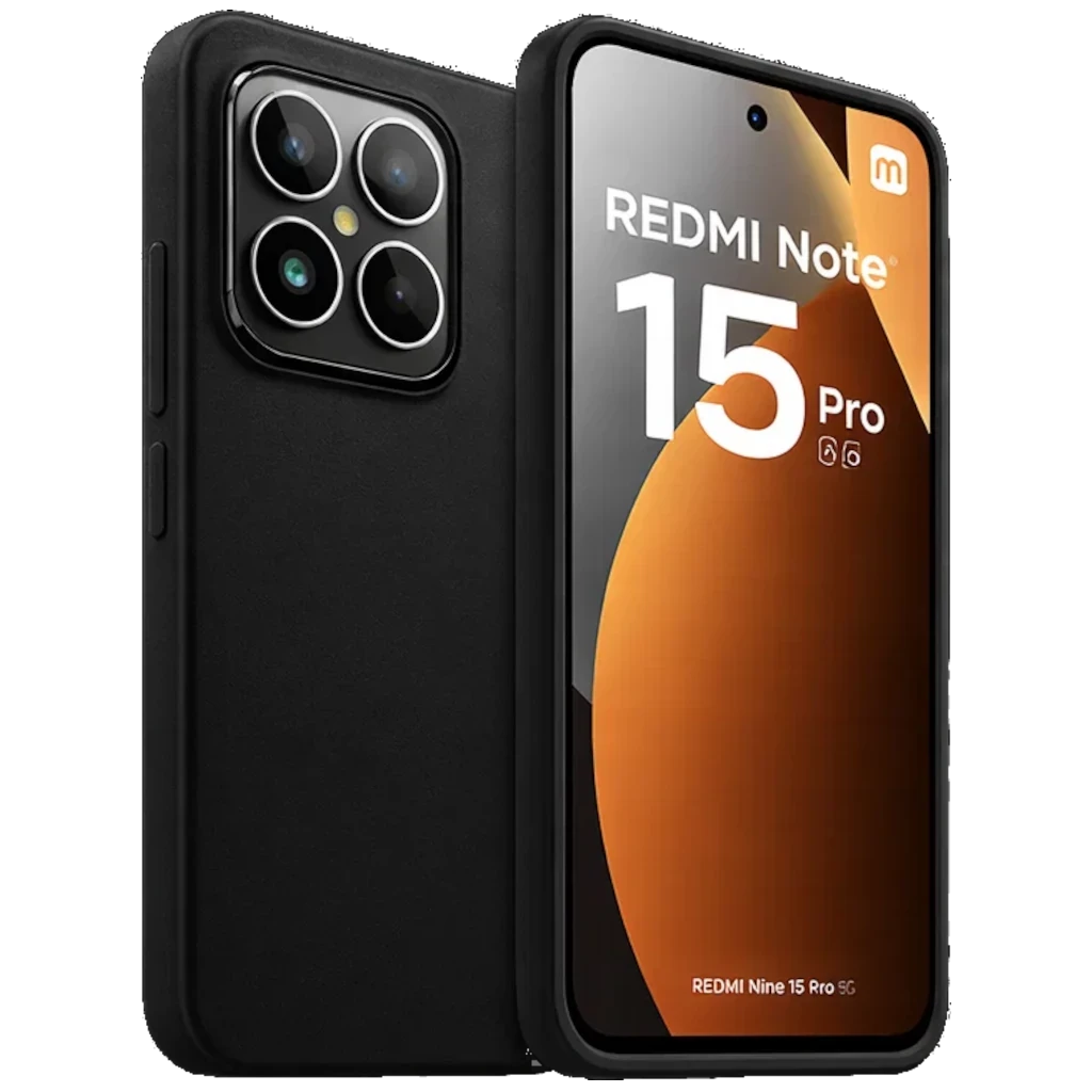 Funda Xiaomi Redmi Note 15 Pro 5G Square Liquid Premium Negro