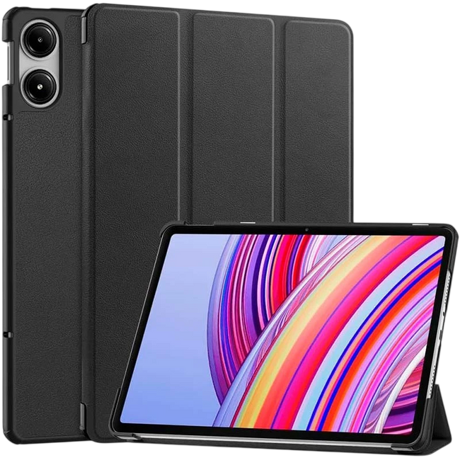 Funda Inteligente Xiaomi Redmi Pad Pro / Poco Pad 12.1 con Soporte Negro Hover Image