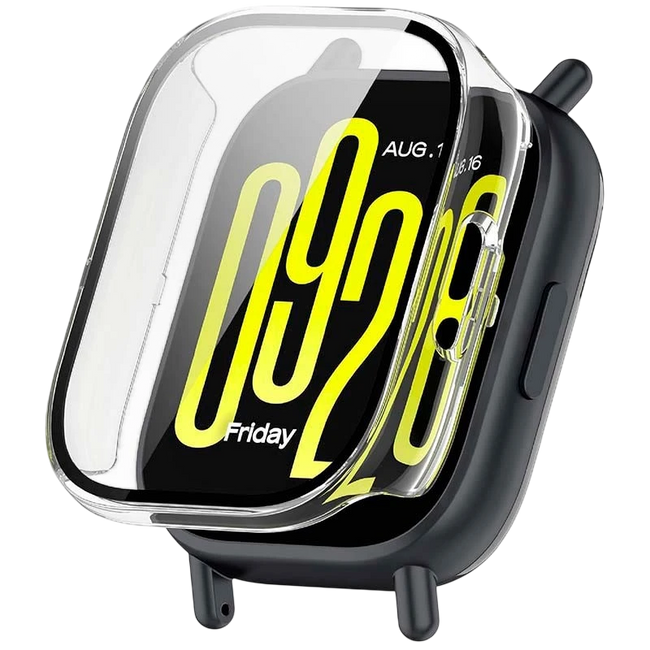 Funda PC + Cristal Templado Xiaomi Redmi Watch 5 Active Transparente Hover Image