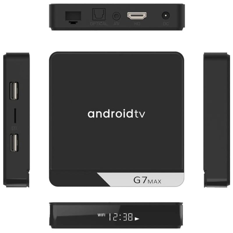 G7 Max S905X4 4GB/64GB Dual Wifi Control Voz Android 11 - Android TV