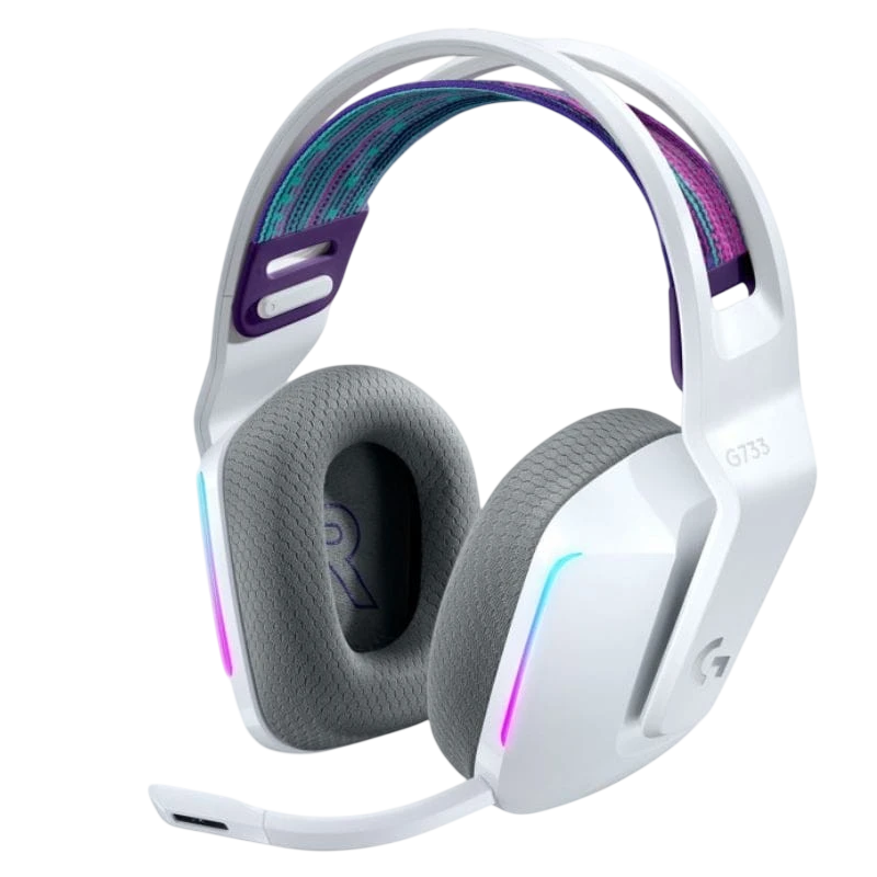 Logitech G G733 Inalámbrico RGB Blanco - Auriculares Gaming