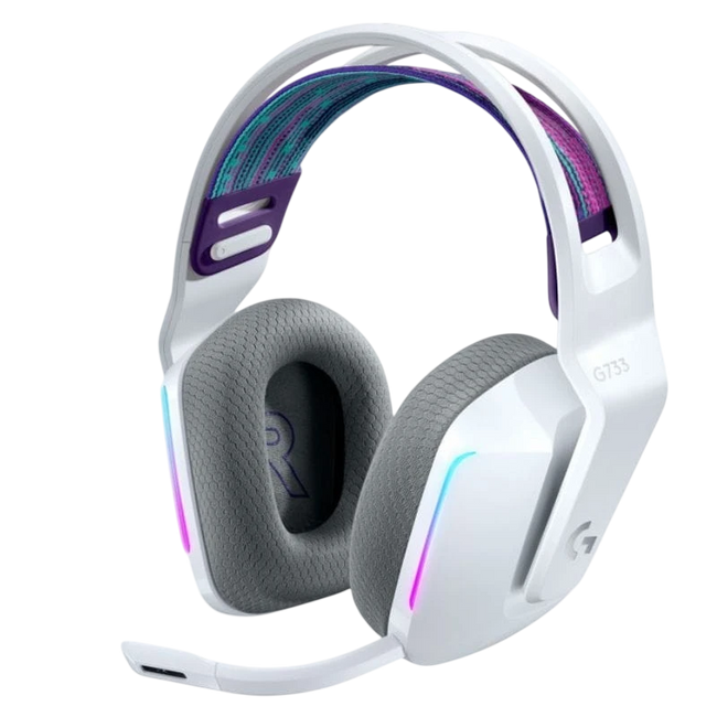 Logitech G G733 Inalámbrico RGB Blanco - Auriculares Gaming Hover Image
