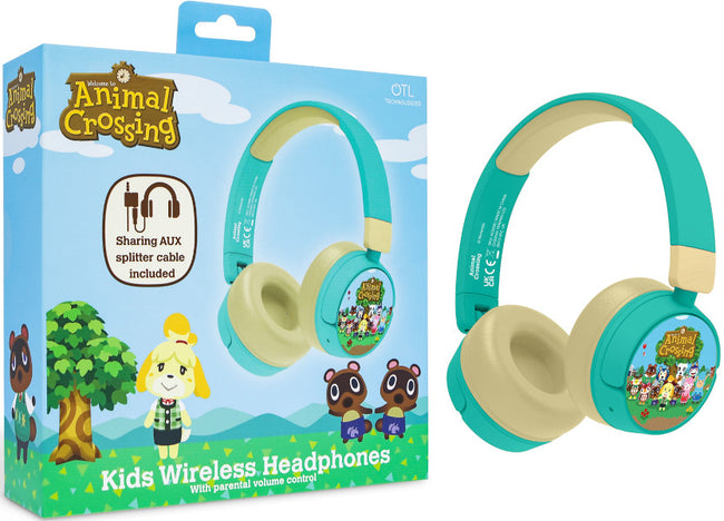 Auriculares Otl Wireless Bluetooth Headphone Animal Crossing (movil/tablet) Hover Image