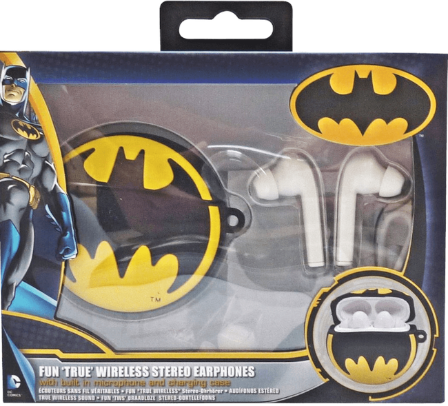 Auriculares Lazerbuilt True Wireless Earphones Batman Logo Hover Image