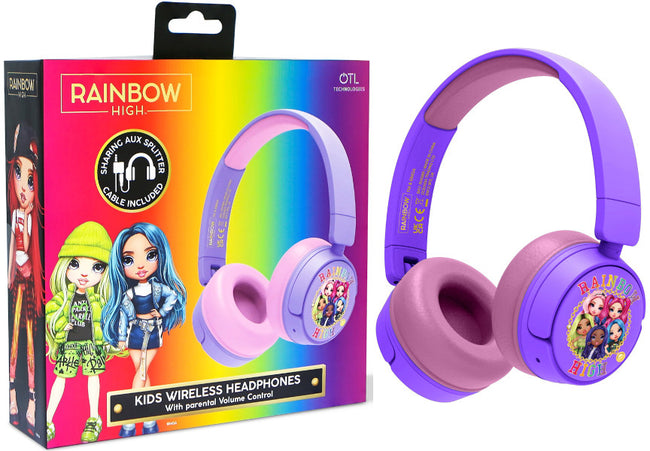 Auriculares Otl Kids Wireless Headphones Rainbow High (consolas/movil/tablet) Hover Image