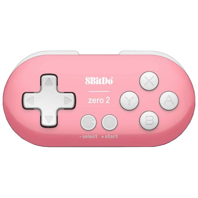 Gamepad 8BitDo Zero 2 Bluetooth Rosa - Mando Compatible Nintendo Switch, Windows, Android, macOS, Steam y Raspberry Pi Hover Image