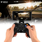 Mando Gamepad Ipega PG-9078 Bluetooth Negro - Compatible con Android / teléfono inteligente / TV Box / Smart TV / VR y teléfono móvil / tableta