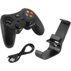 Mando Gamepad Ipega PG-9078 Bluetooth Negro - Compatible con Android / teléfono inteligente / TV Box / Smart TV / VR y teléfono móvil / tableta