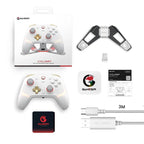 Mando GameSir Cyclone 2 Daybreak Blanco con soporte - Gamepad para Nintendo Switch/PC/Smartphones