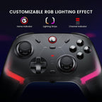Mando GameSir Cyclone 2 Daybreak Blanco con soporte - Gamepad para Nintendo Switch/PC/Smartphones