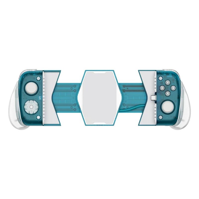 Controlador Móvil GameSir X3 Pro Blanco, Gamepad para Smartphones con botones magéticos intercambiables, Zero Delay y enfriador de aire