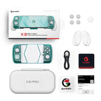 Controlador Móvil GameSir X3 Pro Blanco, Gamepad para Smartphones con botones magéticos intercambiables, Zero Delay y enfriador de aire