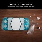Controlador Móvil GameSir X3 Pro Blanco, Gamepad para Smartphones con botones magéticos intercambiables, Zero Delay y enfriador de aire