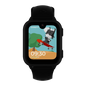 Garett Kids Vibe AI 4G Negro Llamadas SOS GPS IP67 Batería 3 Días