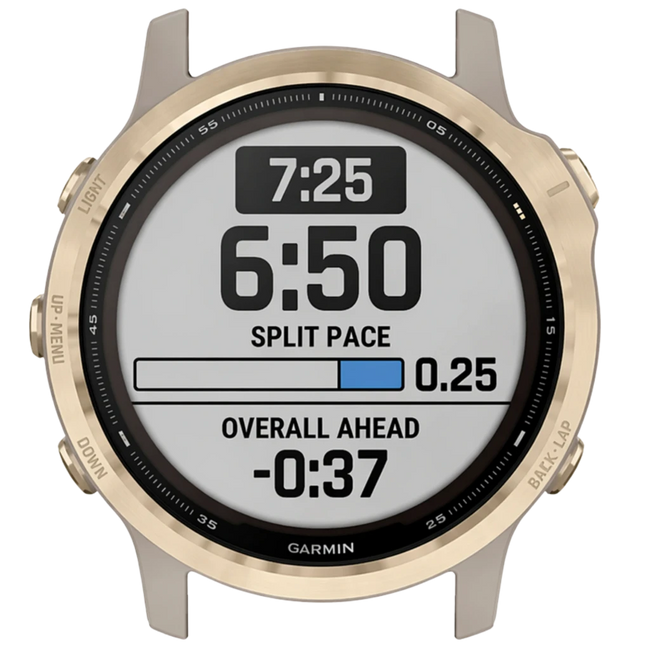Garmin Fenix 6S Pro Solar Gris Arena 42mm Reloj inteligente Renovado - Estado Premium Hover Image