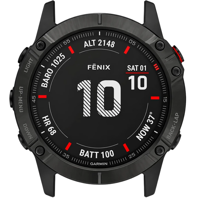 Garmin Fenix 6X Pro Premium Negro 51mm - Reloj inteligente Renovado - Estado Premium Hover Image