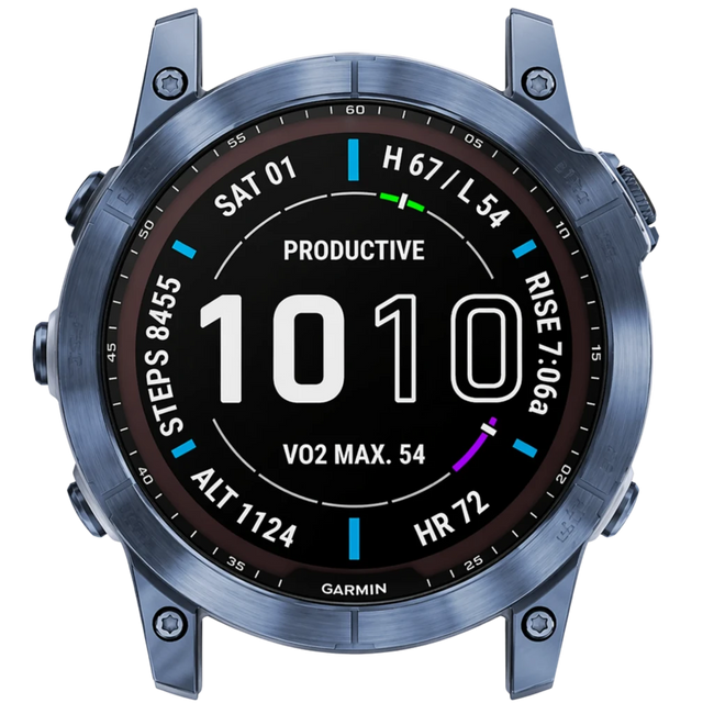 Garmin Fénix 7X Sapphire Solar Edition 51 mm Negro Reloj Inteligente Renovado - Estado Premium Hover Image