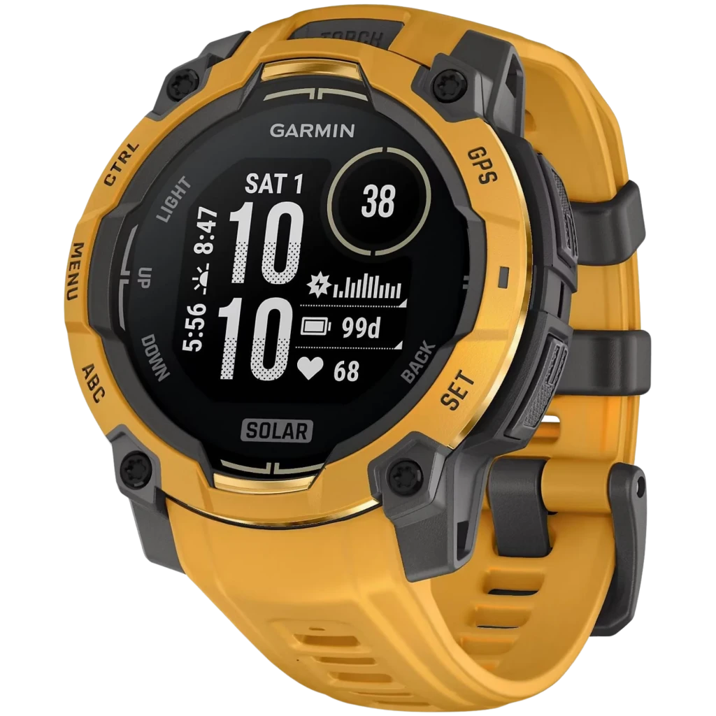 Instinct 3,50mm,Solar,Sunburst/Gray, Sunburst/Gray Band, WW
