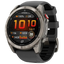 Garmin Fnix 8 Pro 51 mm AMOLED Zafiro Gris Titanio con correa de Silicona Negra