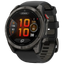 Garmin Fenix 8 Pro 47 mm Zafiro Gris Titanio Correa Silicona Negro 1,4 pulgadas AMOLED 27 días 10ATM Smartwatch