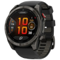 Garmin Fenix 8 Pro 47 mm Zafiro Gris Titanio Correa Silicona Negro 1,4 pulgadas AMOLED 27 días 10ATM Smartwatch