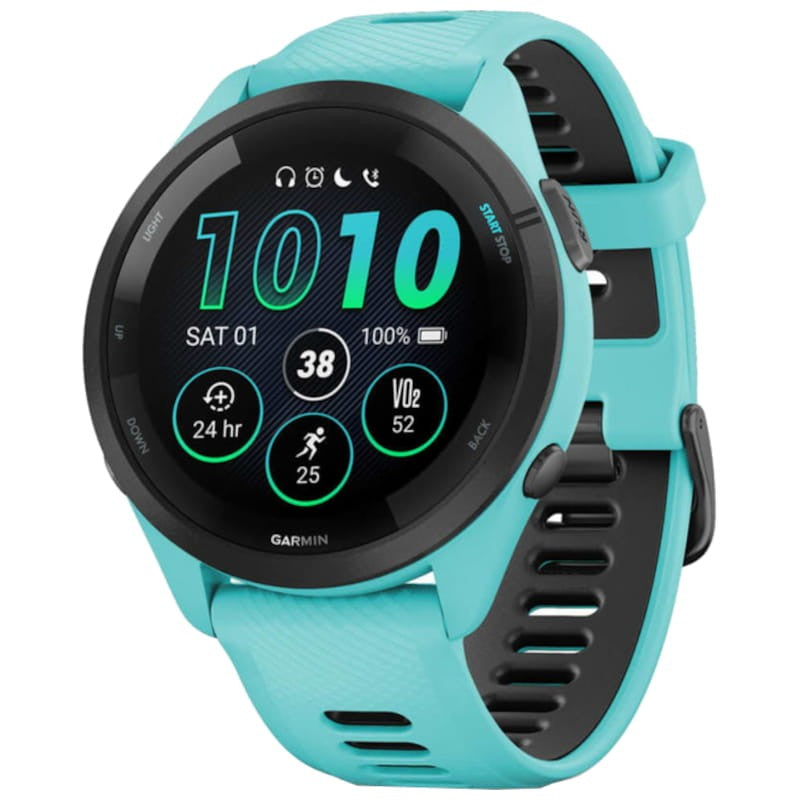 Garmin Forerunner 265 Turquesa/Negro 46mm - Reloj inteligente