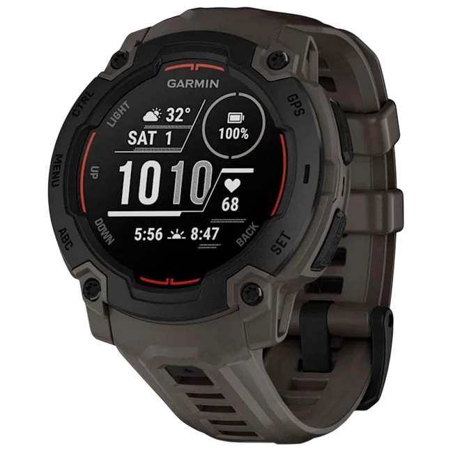 Garmin Instinct E 45mm Negro con Correa Carbón - Reloj Inteligente con GPS Hover Image