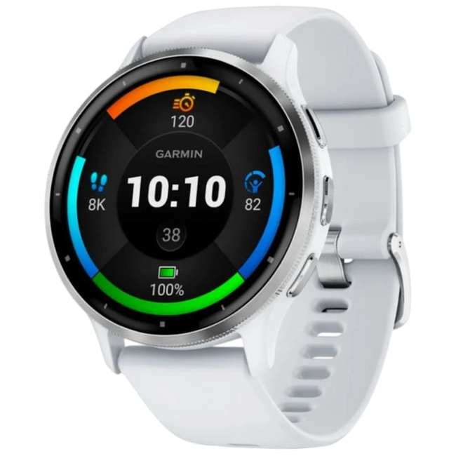 Garmin Venu 3 Blanco - Reloj inteligente Hover Image
