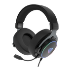 Auriculares Gaming Genesis Neon 764 Cable USB RGB Micrófono Boom Diadema