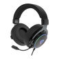 Auriculares Gaming Genesis Neon 764 Cable USB RGB Micrófono Boom Diadema