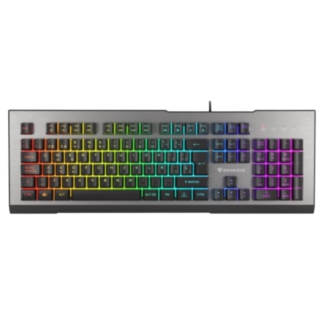 Genesis Rhod 500 RGB 8 ms Negro / Plata Hover Image