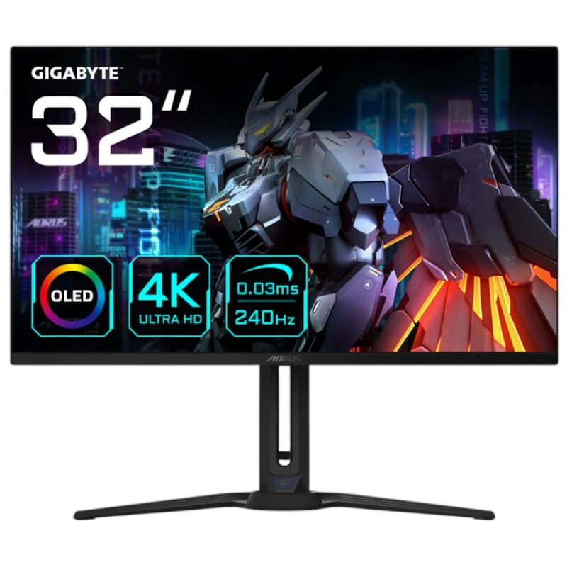 Gigabyte AORUS FO32U2 32 4K Ultra HD OLED 240 Hz FreeSync Premium Pro Negro