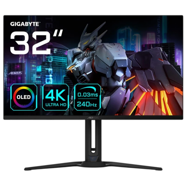 Gigabyte AORUS FO32U2 32 4K Ultra HD OLED 240 Hz FreeSync Premium Pro Negro Hover Image