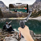 Gimbal F5 Plus 3 Ejes Negro - Estabilizador de Smartphone