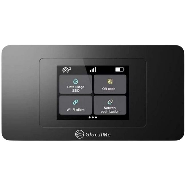 Router Wi-Fi 4G/LTE portátil GlocalMe Duoturbo Cloud SIM Hover Image