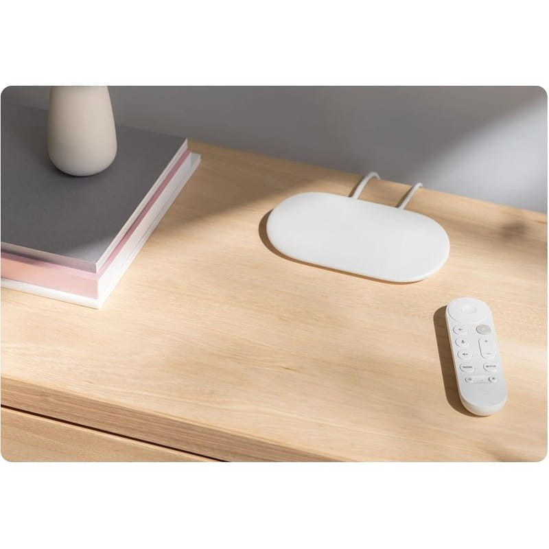 Google TV Streamer 4K con IA y mando por voz Porcelana - Android TV