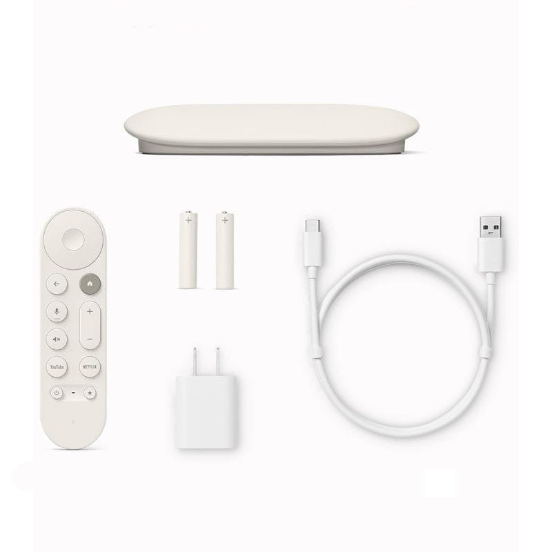 Google TV Streamer 4K con IA y mando por voz Porcelana - Android TV