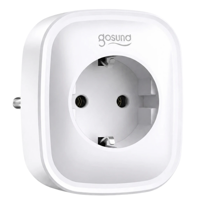 Gosund SP112-M Enchufe Inteligente WiFi con Medición de Consumo Compatible Alexa y Google Blanco Hover Image