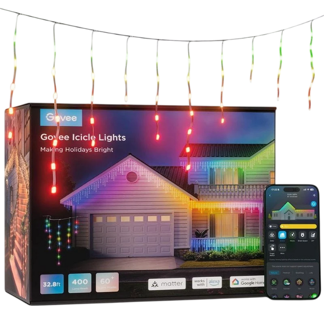 Govee H70D1 Icicle Lights - Iluminación LED Hover Image