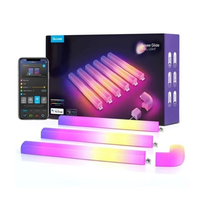 Govee H6062 Glide 6+1 Luz de Pared Hover Image
