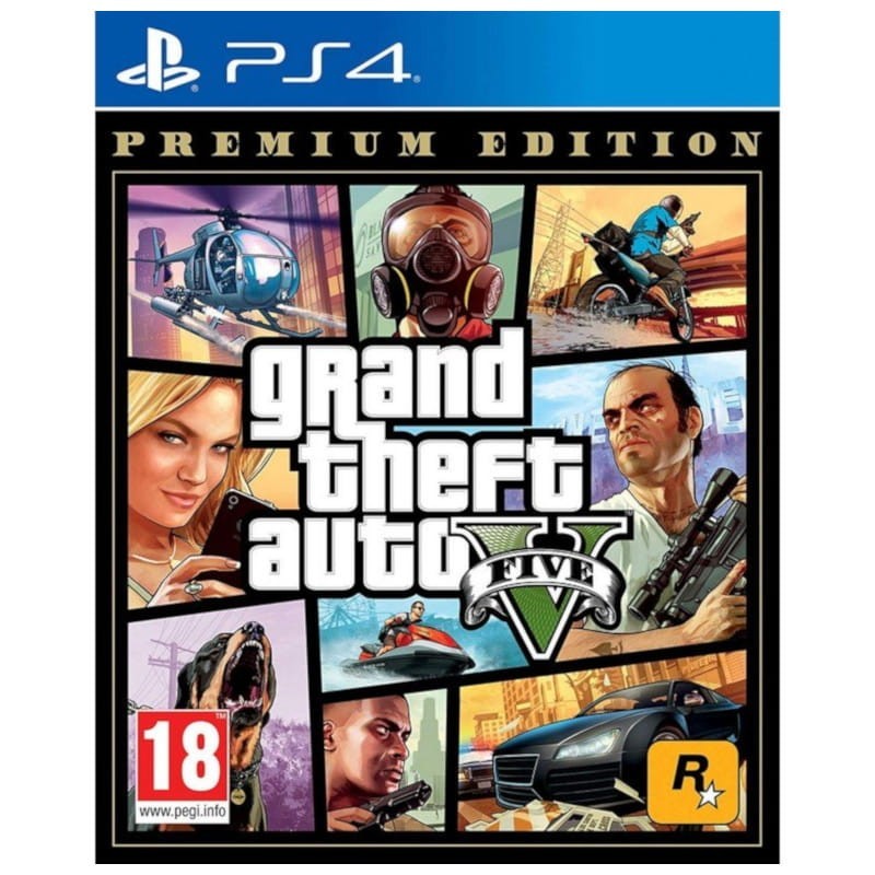 Grand Theft Auto V Premium Edition - Sony PS4 Playstation 4