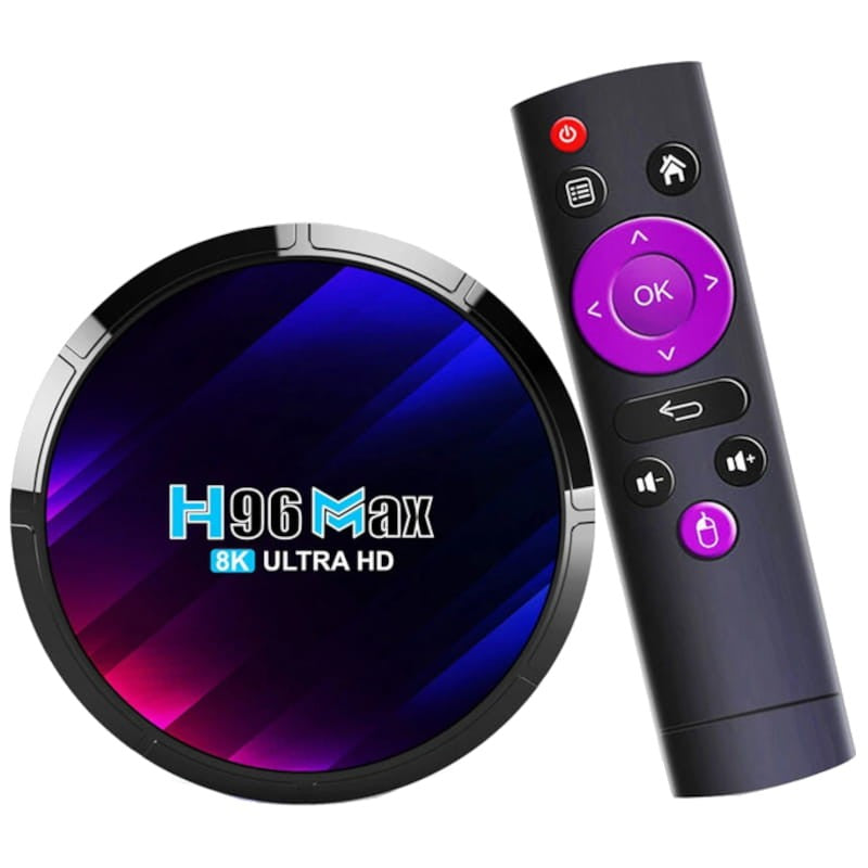 H96 MAX RK3528 4GB/32GB Android 13 Negro - Android TV