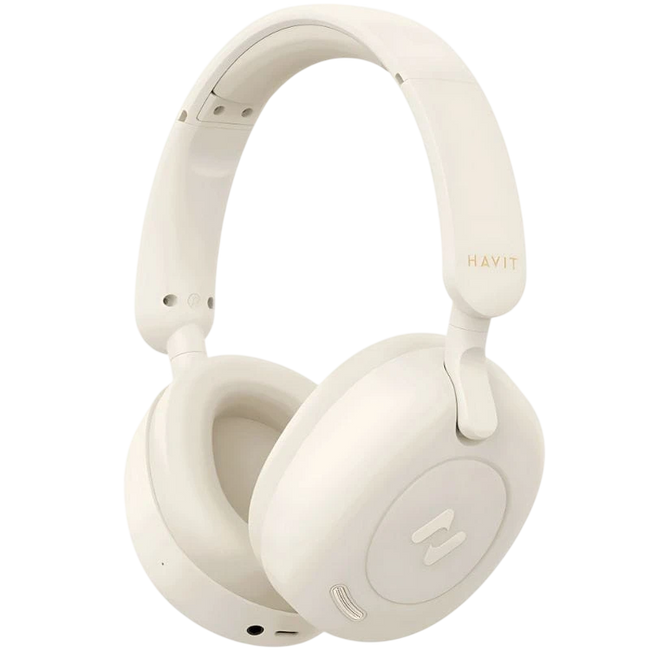 Havit H655BT Beige - Auriculares Bluetooth Hover Image