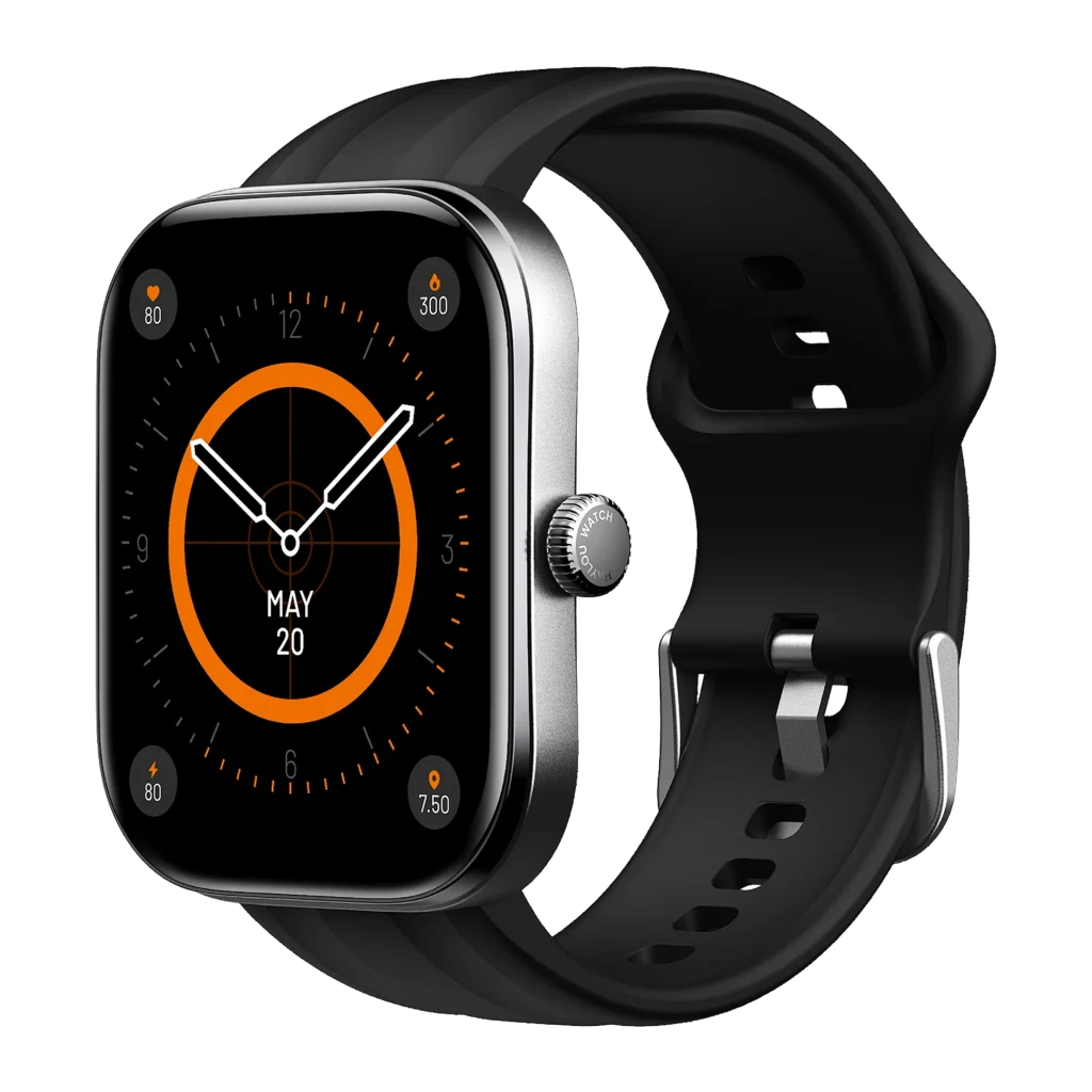 Haylou Watch Faro Negro 2,01 pulgadas Llamadas Bluetooth 45 días +150 deportes 1ATM