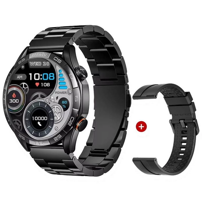 Haylou Solar 5 Negro Pack 2 Correas - Reloj Inteligente Hover Image